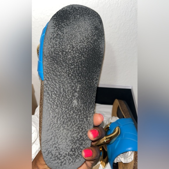 JW ANDERSON BLUE BUCKLE SANDAL - Picture 3 of 6